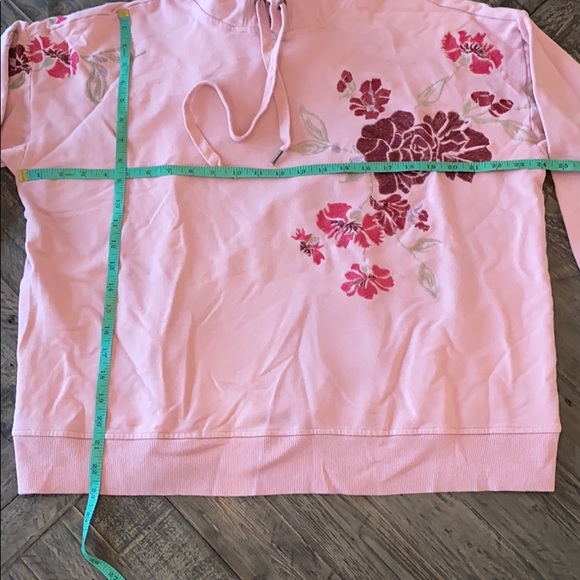 JESSICA SIMPSON Floral Hoodie (1X) - Picture 9 of 11
